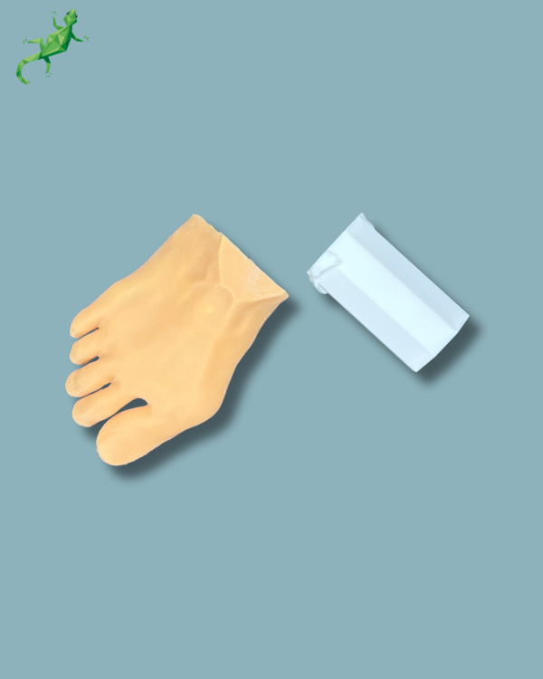 Pack ‘Forefoot right with deformity, Radioopacity and Skin’, + ‘vise attachment’ - Ref 01-11-02